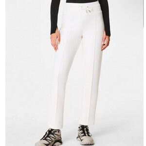 SPANX White Women's Heavyair Tapered Pants Size Medium